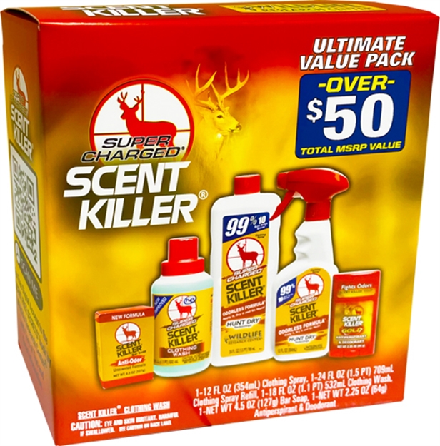 Picture of Wildlife Research Personal Care Combo Kit Scent Killer Super Charged 80661 024641806616