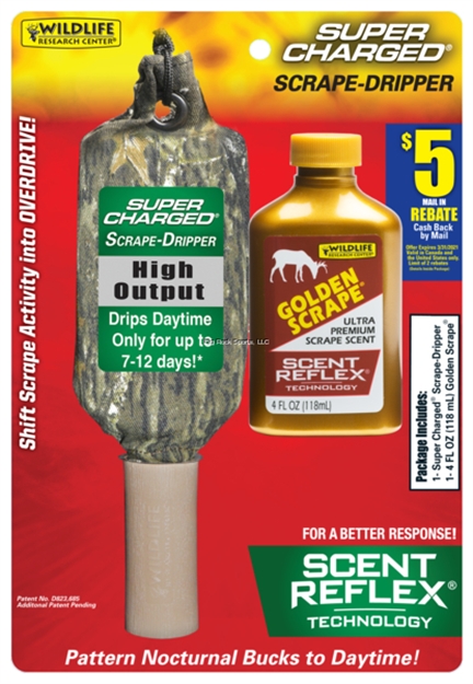 Picture of Wildlife Research S C Scrape Dripper/4 FL OZ Golden Scrape (With Scent Reflex)