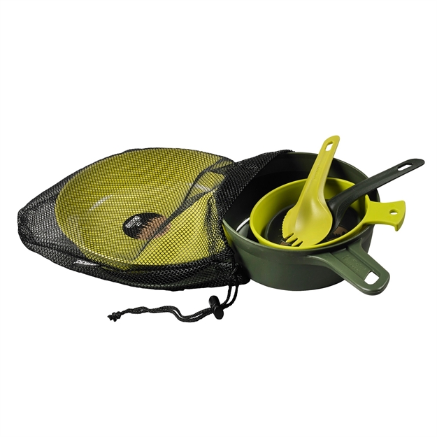 Picture of Wildo Eating Essentials - Two Person Set - Olive/Lime