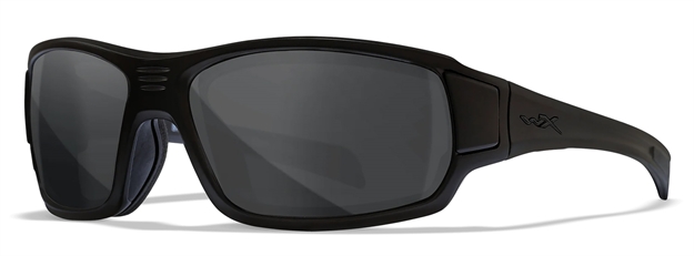 Picture of Wiley X WX Breach Sunglasses- Smoke Grey Lens/Matte Black Frame CCBRH01