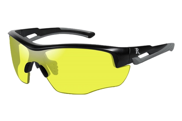 Picture of Wiley X Remington Youth/Jr Platinum Grade Sunglasses Matte Black Frame/Yellow Lens