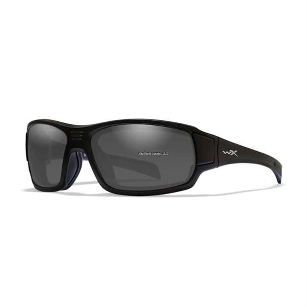 Picture of Wiley X WX Breach Sunglasses- Smoke Grey Lens/Matte Black Frame