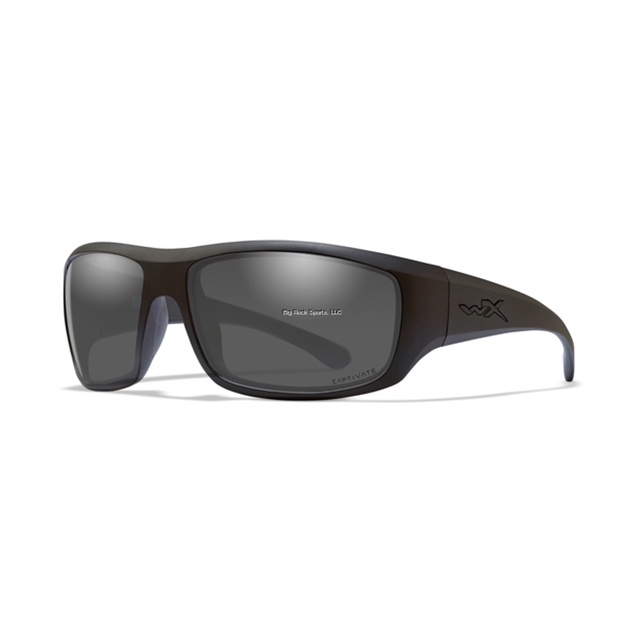 Picture of Wiley X WX Omega Captivate Sunglasses- Polarized Grey Lens/Matte Black Frame
