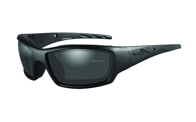 Picture of Wiley X WX Tide Black Ops Sunglasses, Smoke Grey Lens/Matte Black Frame