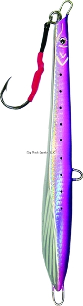 Picture of Williamson Abyss Speed Jig, 5", 2 Oz, 7/0 Assist Hook, Purple, Sinking