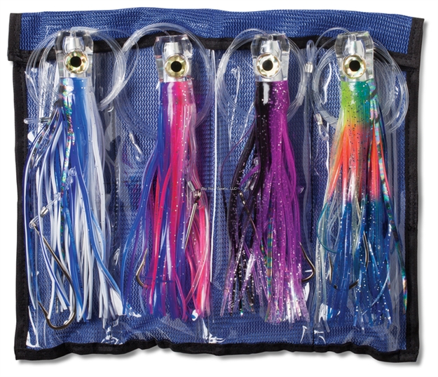 Picture of Williamson Big Game Catcher Kit, 4 Ea. 8" Trolling Kit, 9/0 Hook, Trolls UP TO 7 Knots