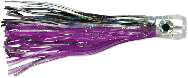 Picture of Williamson Big Game Catcher Pre-Rigged Trolling Jig, 8 1/4", 9/0 Hook, Black Purple