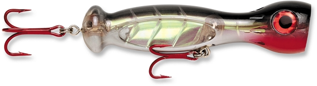 Picture of Williamson Jet Popper Topwater Plug, 5 1/4", 2 Oz, Natural Silver, Floating