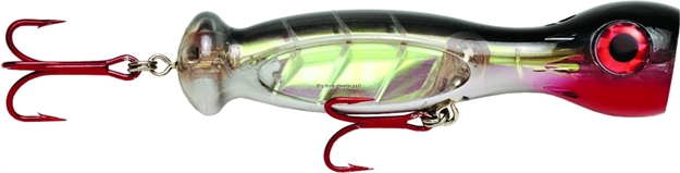 Picture of Williamson Jet Popper Topwater Plug, 7", 4 1/2 Oz, Natural Silver, Floating