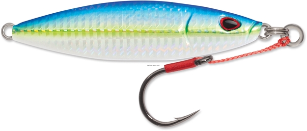 Picture of Williamson Koika Jig 100, 3-1/2 Oz, 4", 5/0 Assist Hook, Blue Fusilier