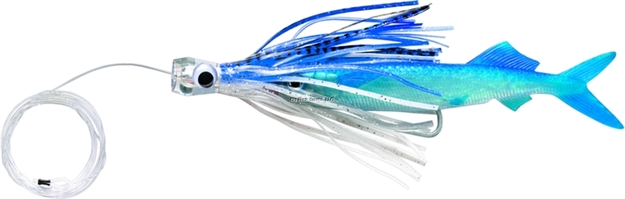 Picture of Williamson Live Ballyhoo Pre-Rigged Combo, 10 1/2", 9/0 Hook, Bonito/Blue