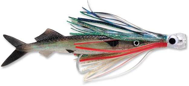 Picture of Williamson Live Ballyhoo Pre-Rigged Combo, 10 1/2", 9/0 Hook, Evil/Black