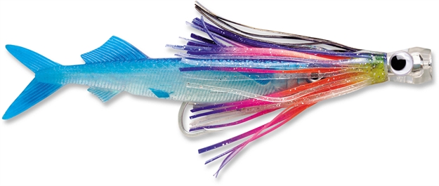 Picture of Williamson Live Ballyhoo Pre-Rigged Combo, 10 1/2", 9/0 Hook, Halloween/Blue
