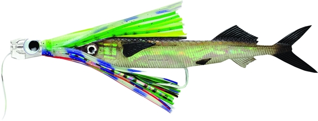 Picture of Williamson Live Ballyhoo Pre-Rigged Combo, 10 1/2", 9/0 Hook, Lumo/Black
