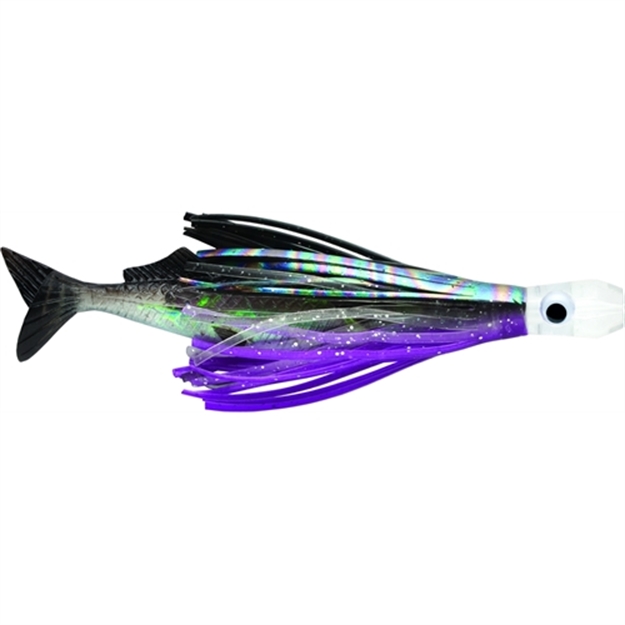 Picture of Williamson Live Swimming Ballyhoo Combo, 5 1/2", 1 1/2 Oz, Black Purple/Black, Floating