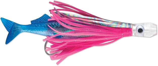 Picture of Williamson Live Swimming Ballyhoo Combo, 5 1/2", 1 1/2 Oz, Hot Pink/Blue, Floating