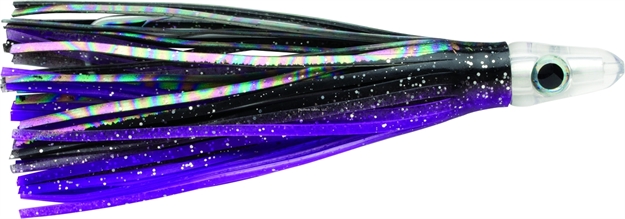 Picture of Williamson Rigged Tuna Catcher Trolling Lure, 5 1/2", Mono Leader, 8/0 Hook, Black & Purple