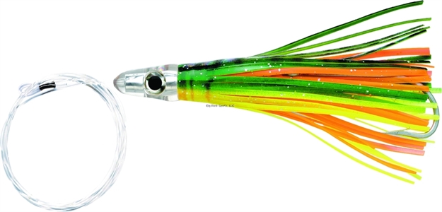 Picture of Williamson Rigged Tuna Catcher Trolling Lure, 5 1/2", Mono Leader, 8/0 Hook, Bleeding Dorado
