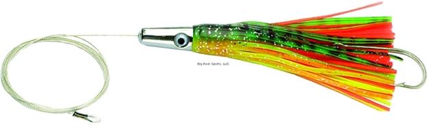 Picture of Williamson Rigged Wahoo Catcher Trolling Lure, 6", Coated Wire, 8/0 Hook, Bleeding Dorado