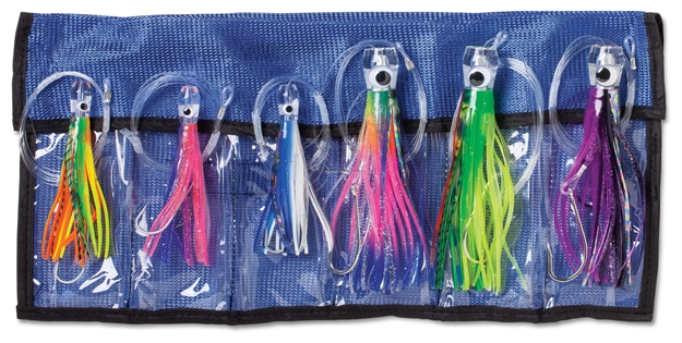 Picture of Williamson Sailfish Catcher Kit, 3 Ea. 4" Pre Rigged 4/0 Hook Lures, 3 Ea. 5" Pre Rigged 8/0 Hook Lures