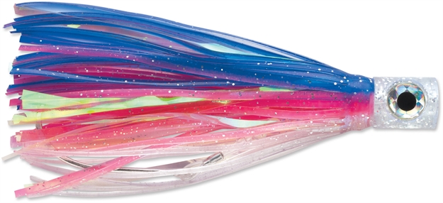 Picture of Williamson Soft Dorado Catcher Trolling Lure, 6", 1 Oz, Flat Head, Blue Pink Silver
