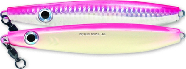 Picture of Williamson Vortex Speed Jig, 6 1/4", 7 Oz, 10/0 Assist Hook, Hot Pink Glow