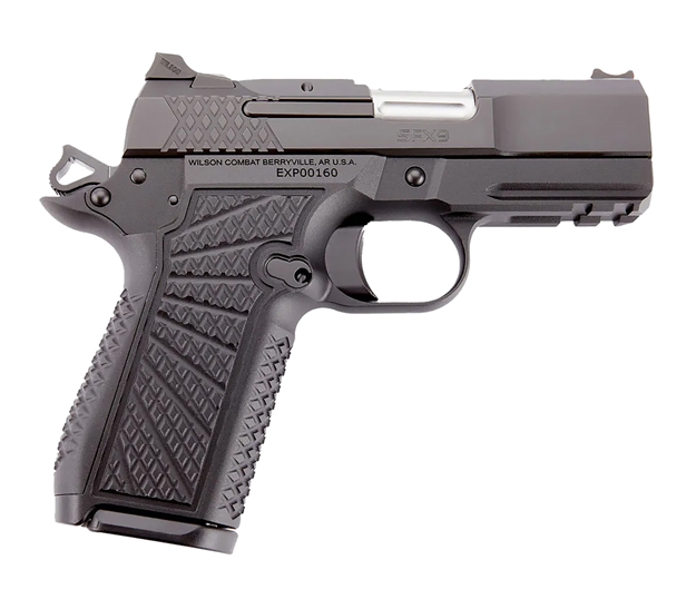 Picture of Wilson Combat Sfx9cpr3 Sfx9 Compact  9Mm 15+1 3.25" Black G10 Starburst Grip SFX9-CPR3