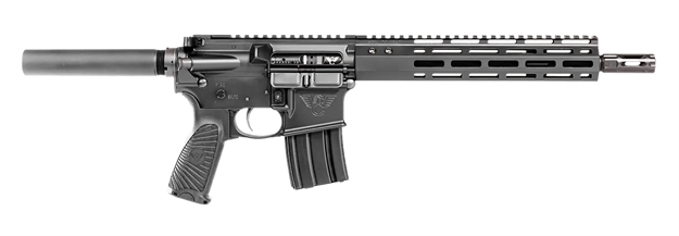 Picture of  Wilson Combat  Protector  300 Ham'r 20+1 11.30", Black, Buffer Tube (No Brace), M-Lok Handgaurd, Bcm Starburst Gunfighter Grip, Ttu Two-Stage Trigger