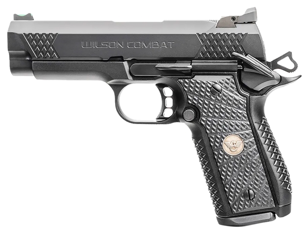 Picture of  Wilson Combat 2Edcxcp9a Edc X9 2.0 9Mm Luger 15+1 4" Stainless Fluted Barrel, Armor-Tuff Stainless Steel Tri-Top Cut Slide, Combat-Tuff Aluminum Frame W/Beavertail, Black Polymer Grip