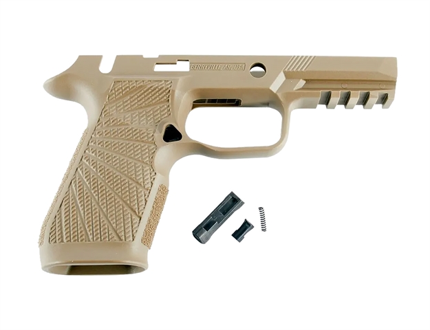 Picture of Wilson Combat 320Cmt Grip Module Carry Compatible W/ Sig P320 Tan Polymer Frame 320-CMT 810025502621