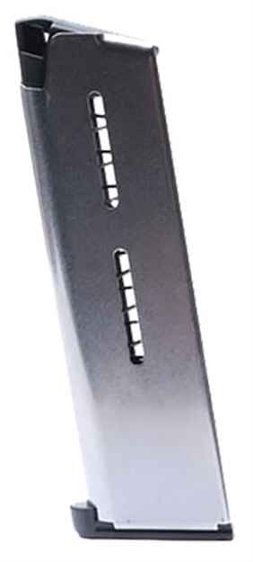 Picture of  Wilson Combat 47C 1911  7Rd Detachable W/ Lo-Profile Steel Floor Plate 45 Acp Stainless Steel