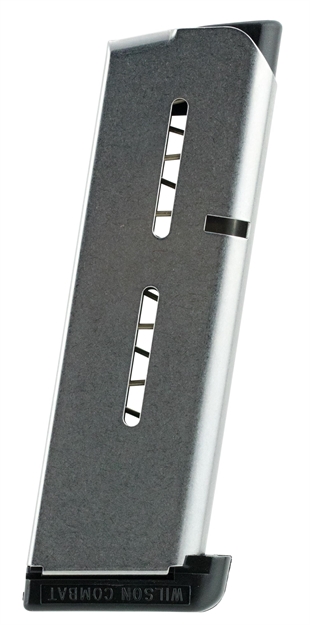 Picture of  Wilson Combat 47Ox 1911  7Rd Detachable W/ Standard Floor Plate 45 Acp Stainless Steel 874218002367