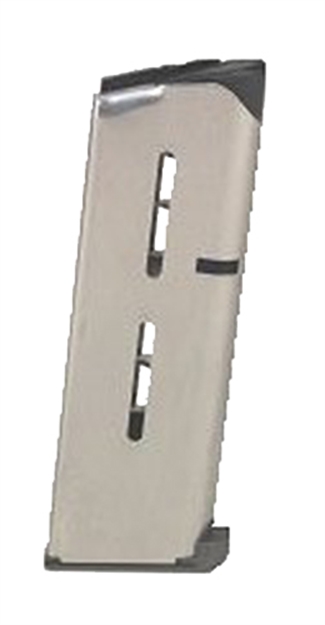 Picture of  Wilson Combat 47Oxc 1911  7Rd Detachable W/ Standard Floor Plate 45 Acp Fits 1911 Officer Stainless Steel