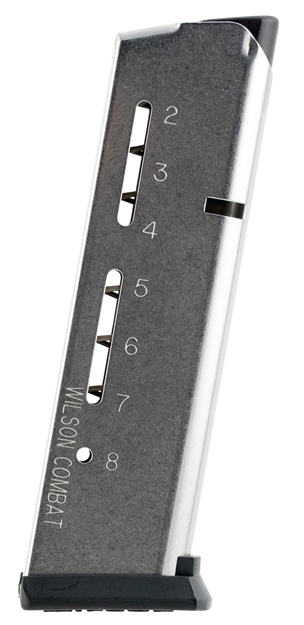 Picture of  Wilson Combat 500 1911  8Rd 45 Acp Fits Wilson Combat 1911 Elite Tactical Stainless Steel 874218004361