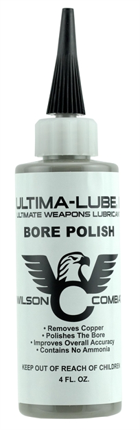 Picture of  Wilson Combat 6044 Ultima-Lube II Bore Polish Against Carbon Build Up/Lead 4 OZ Squeeze Bottle