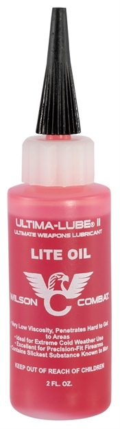 Picture of  Wilson Combat 6212 Ultima-Lube II Lite Oil Against Wear 2 OZ Squeeze Bottle 874218008468