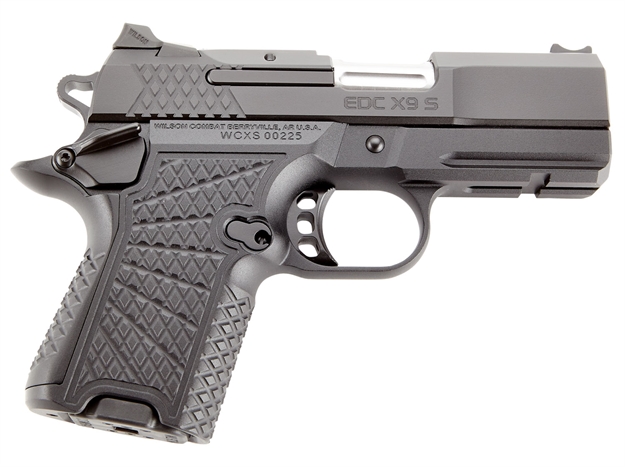 Picture of Wilson Combat Edcxscr9a Edc X9 Subcompact 9Mm Luger 3.25" 10+1 15+1 Black Black G10 Grip Ambi Safety Rail