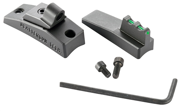 Picture of Wilson Combat Sgtl2fog12 Trak-Lock II Ghost Ring Set Remington 870/1100/1187 Fib