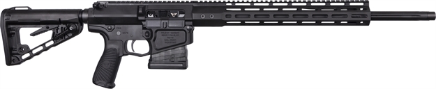Picture of Wilson Combat Ss-308Ftblack Super Sniper  308 Win 20" Fluted Threaded Barrel Black Armor-Tuff SS-308FT-BLACK