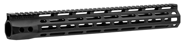 Picture of  Wilson Combat Trmlok15 M-Lok Rail  Ar-15 Black Hardcoat Anodized 6005A-T5 Aluminum 15" M-Lok 811826026897