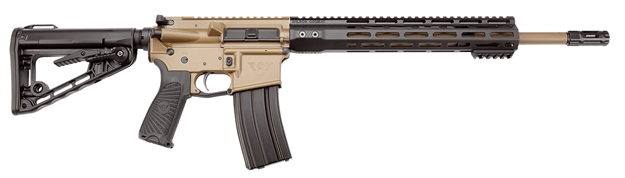 Picture of Wilson Combat Trpc300hct Protector Carbine Semi-Automatic 300 Ham'r 16.25" 30+1 Black 6 Position Rogers Super-Stoc Synthetic Stock Tan Aluminum Receiver