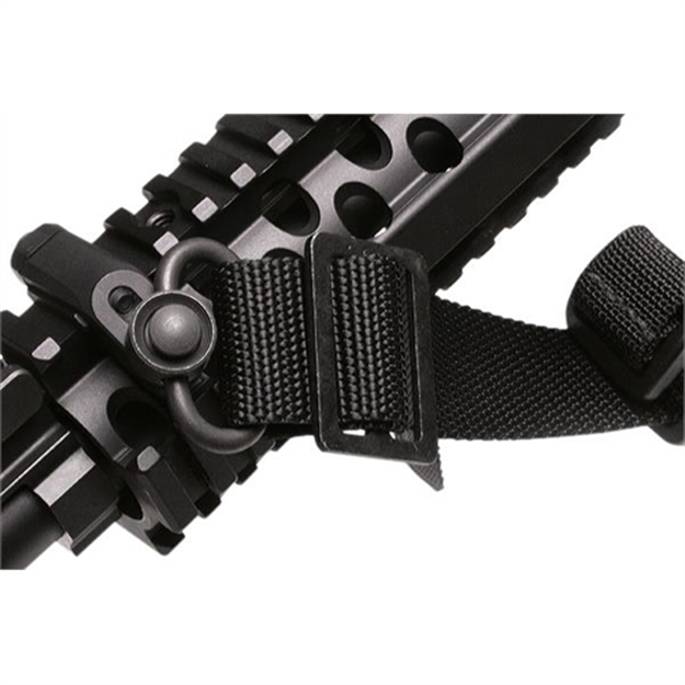 Picture of  Wilson Combat Trqdbss Heavy Duty Swivel Black Phosphate 1.25" Quick Detach Steel