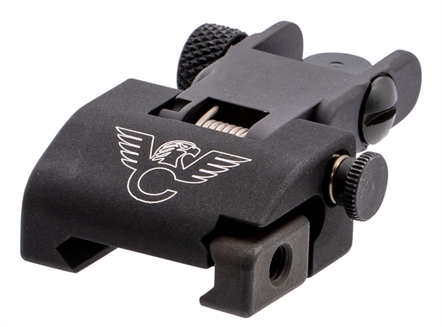Picture of Wilson Combat Trqdsr Rear Sight  Black Flip-Up For Ar-15 TRQDSF 874218008369