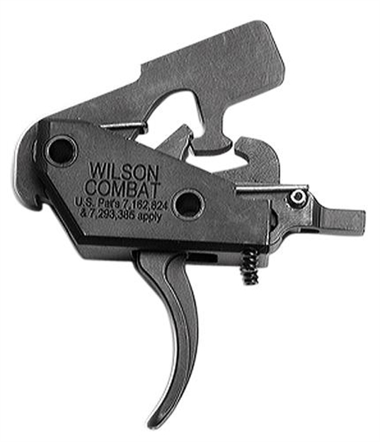 Picture of  Wilson Combat Trttum2 Tactical Trigger Unit Two-Stage Two-Stage Curved Trigger With 4-4.50 Lbs Draw Weight For Ar-15 874218005146
