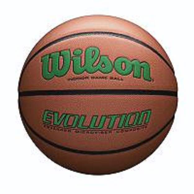 Picture of Wilson Evolution Official Size Game Basketball-Green