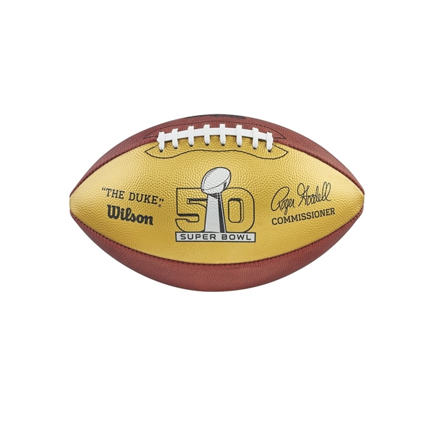 Picture of Wilson Golden Anniversary Super Bowl Commemorative Football
