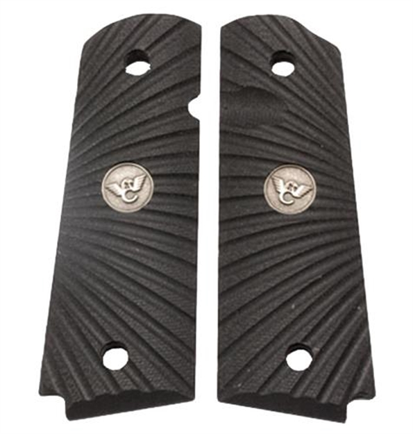 Picture of  Wilson Combat 351Aafs Grip Panels 1911 Starburst G-10 Black 874218004804
