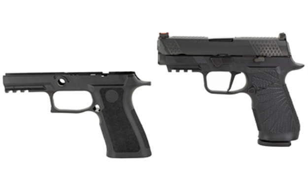 Picture of Wilson Combat Sigwcp320c9bats P320 Carry 9Mm 3.90" Black Dlc Serrated Stainless Steel Slide SIG-WCP320C-9BATS 810025506605