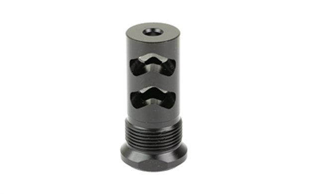 Picture of Wilson Combat Sprtmbfb556 Muzzle Brake Whisper 5.56 1/2"X28 Black Melonite SP-RTMBFB-556 811826023155