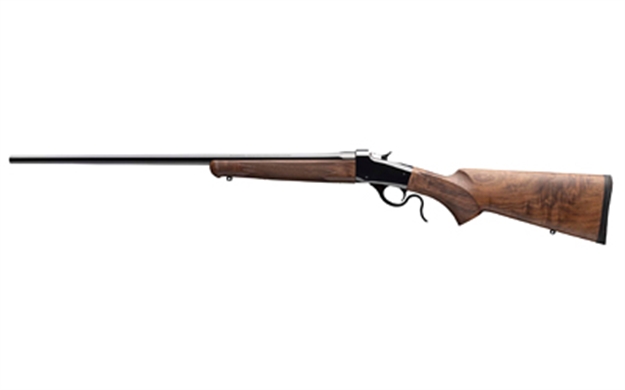 Picture of  Winchester Repeating Arms 534293206 Model 1885 Low Wall Hunter 22 Hornet 1Rd 24" Polished Blued Octagon Barrel, Drilled & Tapped Steel Receiver, Grade Iii/Iv Walnut Fixed W/Pistol Grip Stock 048702021756